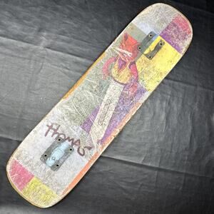 Alien Workshop Slick Skateboard Thomas Morgan Vintage 90s Rare Thrashed